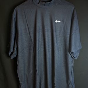 Nike Tiger Woods Golf Shirt Navy White Men Size XXL Dr5324 410